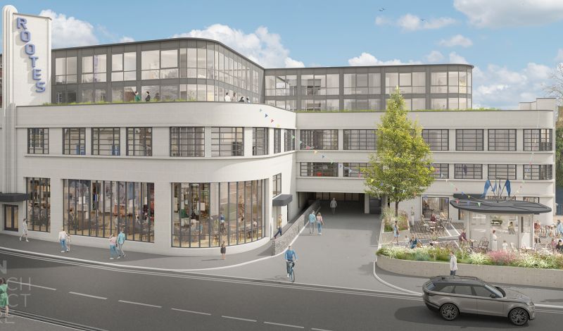 Atlantic Interiors Home Hero Bed & Lamp